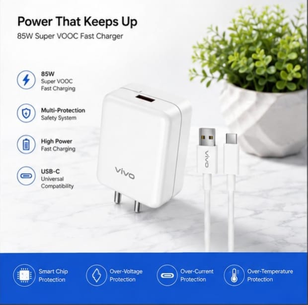 Vivo 85W SuperVOOC Fast Charger